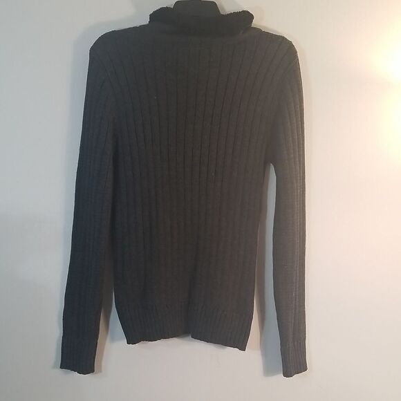 🆕️Premium Quality Cable Knit Sweater w/ Faux Fur and draw string collar - Picture 4 of 6